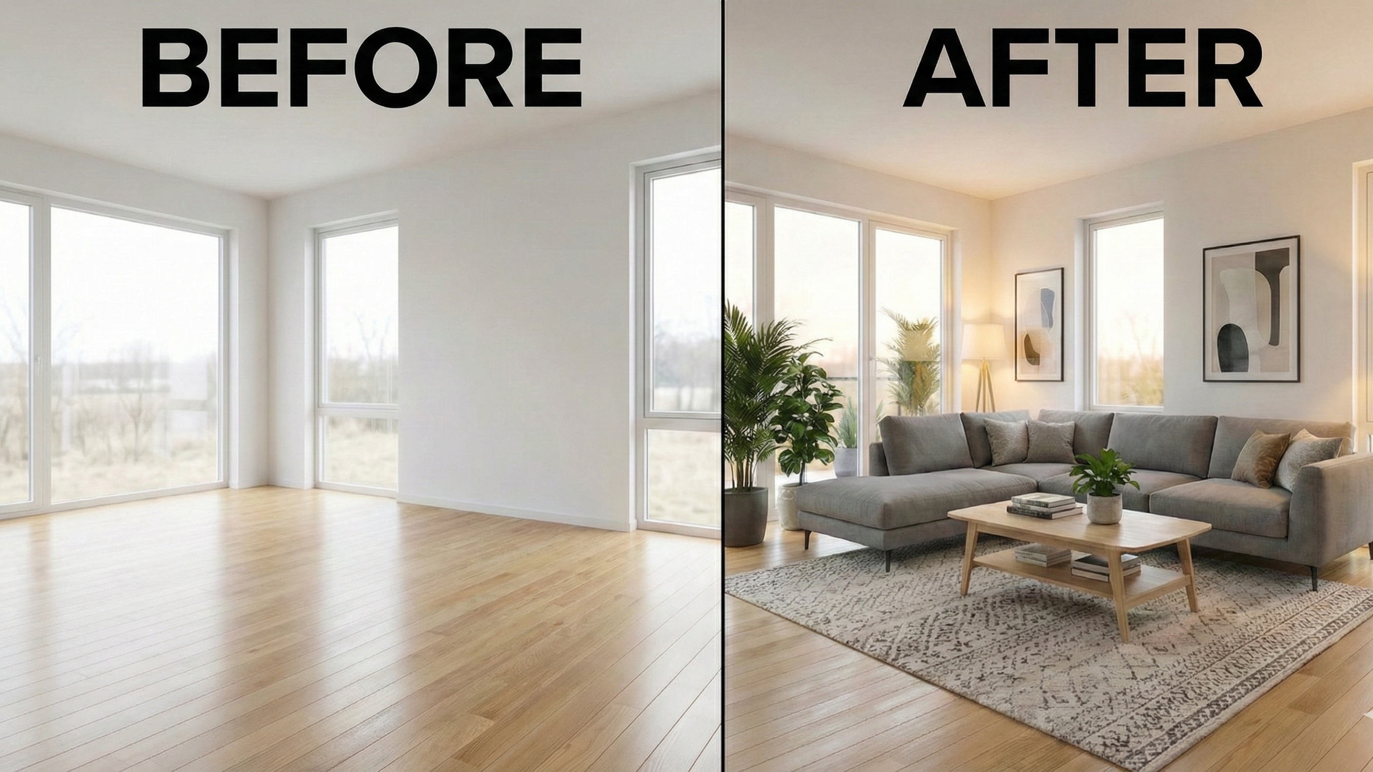 Virtual Staging & Decluttering