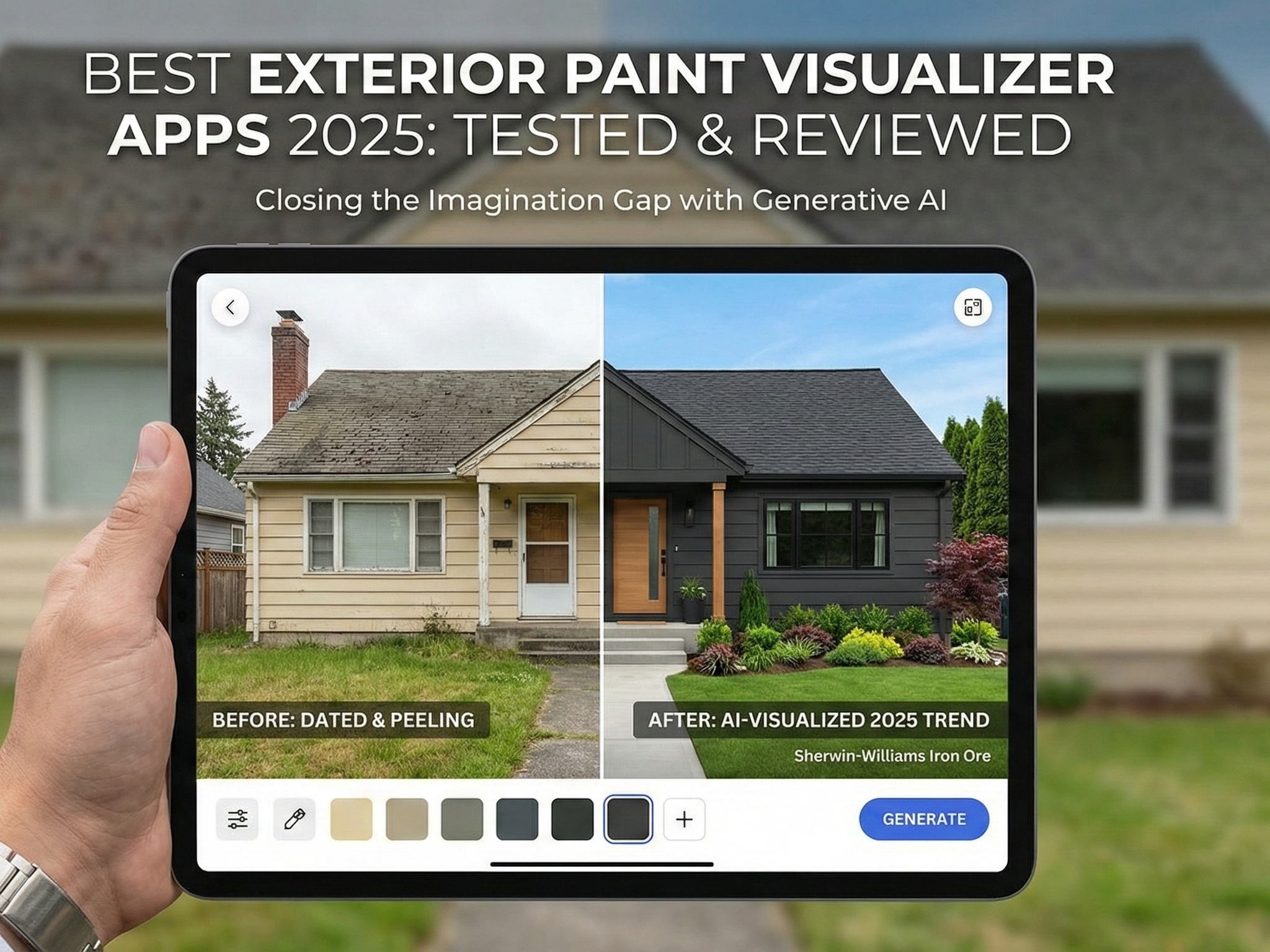Best Exterior Paint Visualizer Apps 2026: Tested & Reviewed